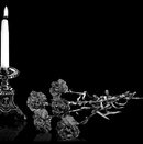 7 свеча и гвоздики